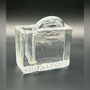 Pukeberg- Sweden Bud Vase- Glass,‎ Pre-Owned